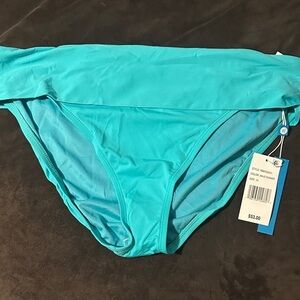 Bleu Rod Beattie Turquoise Bikini Bottom